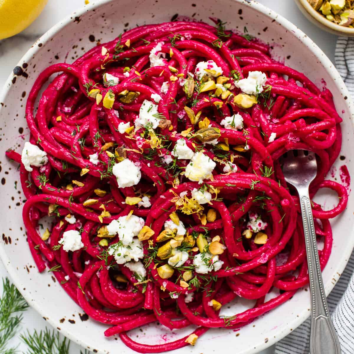 Easy Roasted Beet Pasta: Nutrient-Packed Pink Dinner Recipe